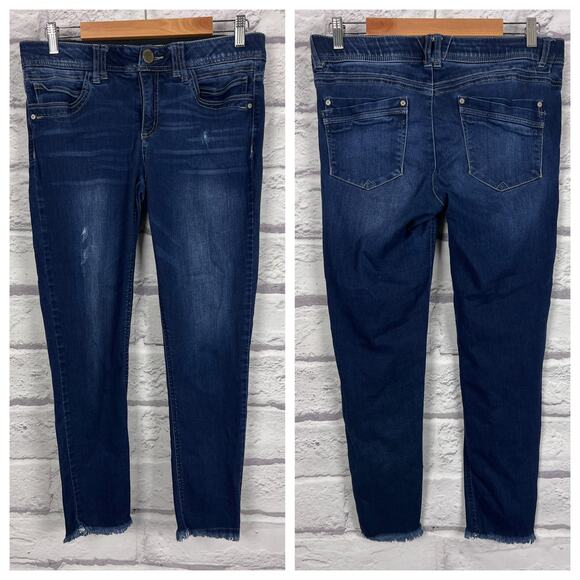 Democracy Womens 10 Ab Solution Slimming Tummy Control Stretch Ankle Skinny Jean - Picture 8 of 8